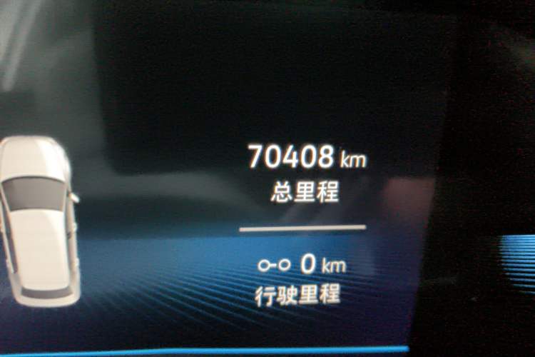 Used Volkswagen Sagitar 2020 280TSI DSG Comfort Version China VI Standard Odometer Close Up