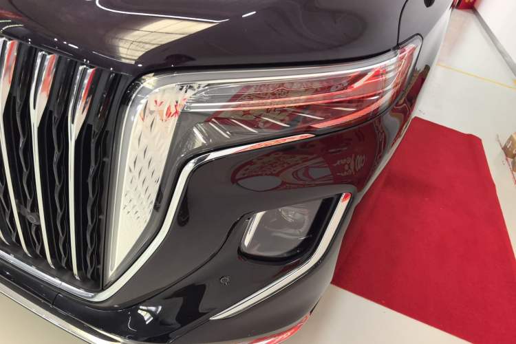 Used Hongqi HQ9 PHEV 2024 2.0T Four-Wheel Drive Business Edition Left Front Headlight