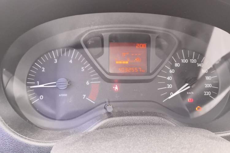 Used Citroen Elysee 2014 1.6L Manual Fashion Edition Odometer Close Up