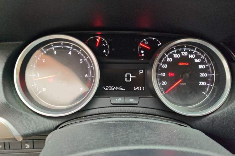 Used Peugeot 408 2016 1.6T Automatic Luxury Edition Instrument Cluster