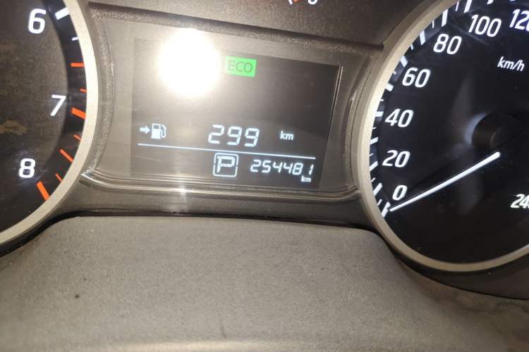 Used Nissan Sylphy 2021 Classic 1.6XL CVT Luxury Edition Odometer Close Up