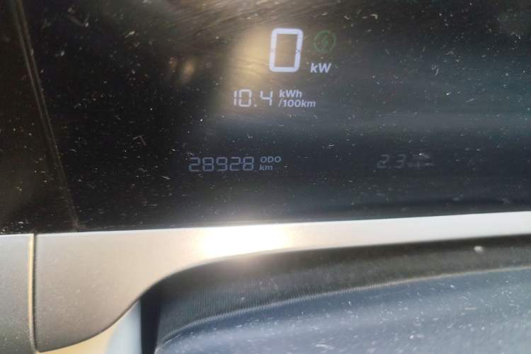 Used Geely Galaxy Geome 2025 310km Dream Edition Odometer Close Up