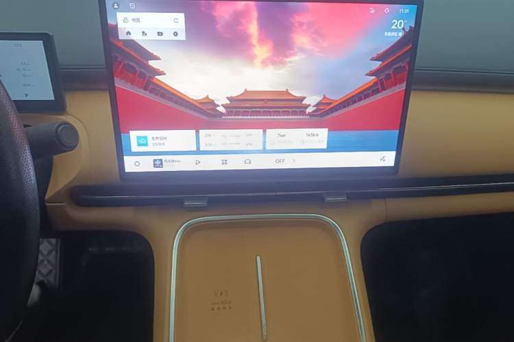 Used Geely Galaxy Xingjian 7 EM-i 2025 120km Exploration+ Version Audio And AC Panel