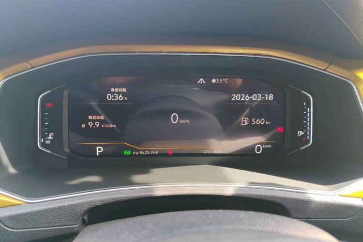 Used Volkswagen T-ROC 2018 280TSI DSG Four-Wheel Drive Luxury Version China V Emission Standard Instrument Cluster