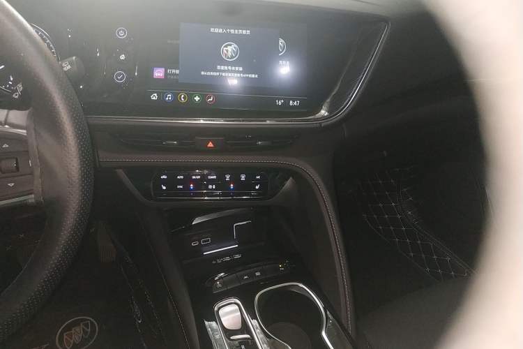 Used Buick Envision 2023 Encore Plus 652T Five-Seat Luxury Model Audio And AC Panel