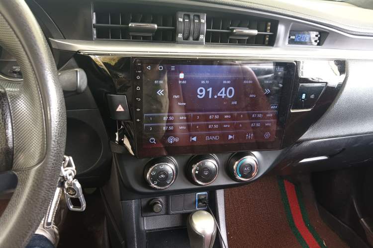 Used Toyota Levin 2014 1.6G CVT Elite Edition Audio And AC Panel