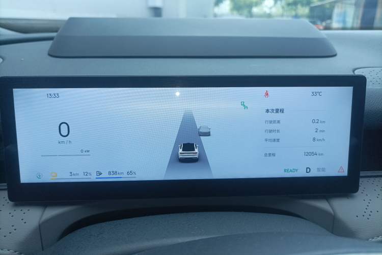 Used Geely Galaxy 8 2025 130km EM-P Starship Edition Instrument Cluster