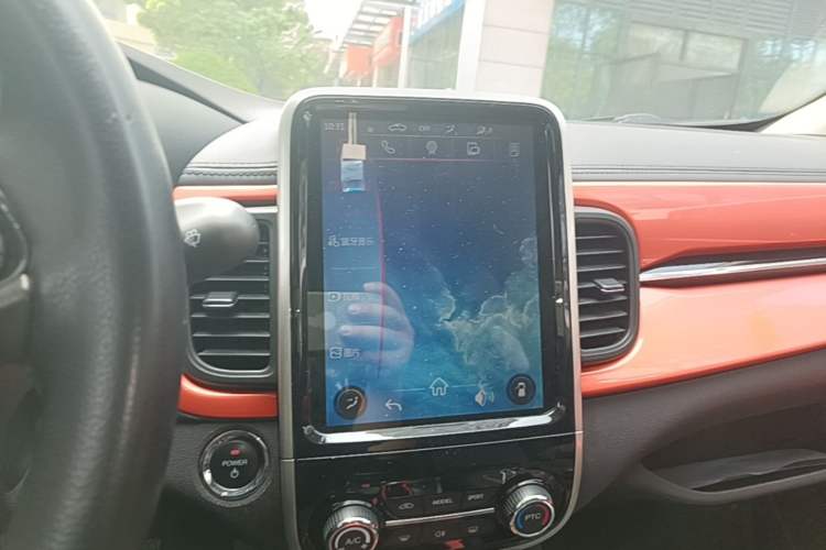 Used Chery QQ Little Ant 2018 400 4-Seater Smart Edition Audio And AC Panel