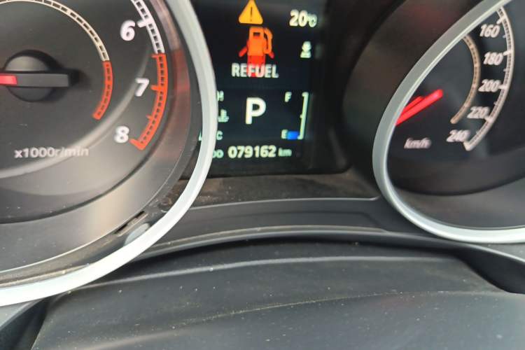 Used Mitsubishi ASX 2018 2.0L CVT Two-Wheel Drive Smart Orange Edition Odometer Close Up