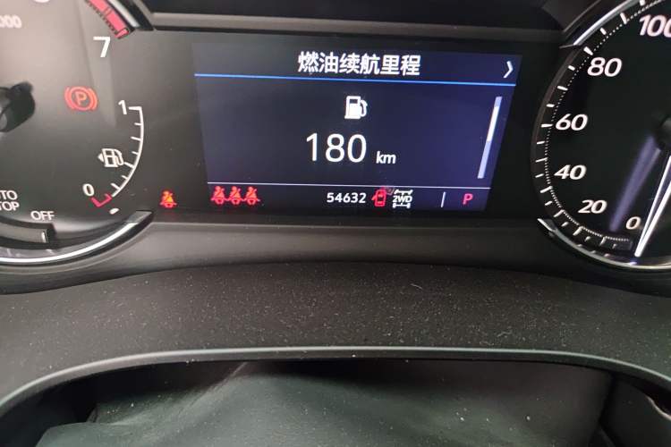 Used Cadillac XT6 2021 2.0T 7-Seater Four-Wheel Drive Luxury Version Odometer Close Up