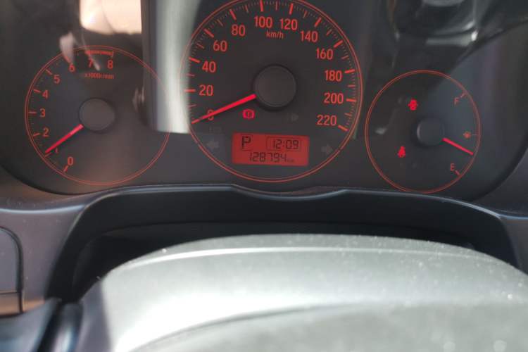 Used Honda City 2017 1.5L CVT Comfort Version Odometer Close Up