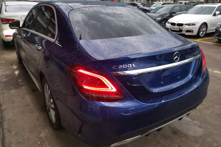 Used Mercedes-Benz C-Class 2021 C 200 L Fashion Edition Sport Version Rear Left 45 Deg