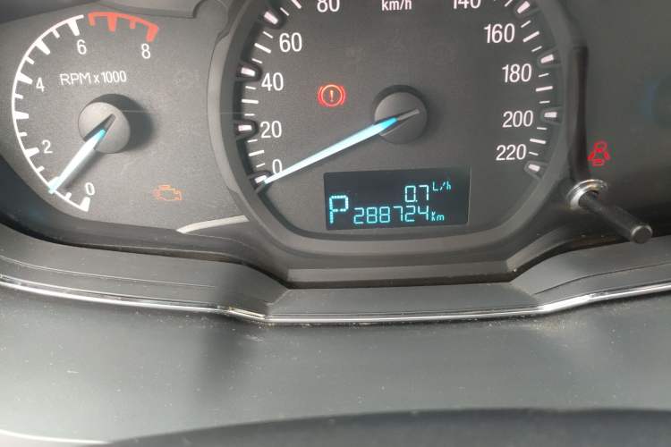 Used Ford Escort 2015 1.5L Automatic Fashion Model Odometer Close Up