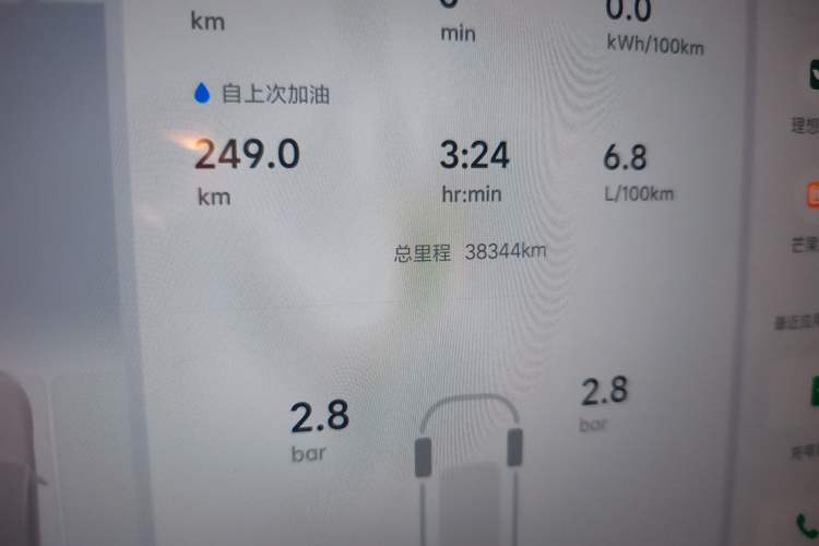 Used Li Auto L6 2024 Max Odometer Close Up