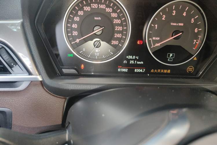 Used BMW X1 New Energy 2018 xDrive25Le Luxury Model Odometer Close Up