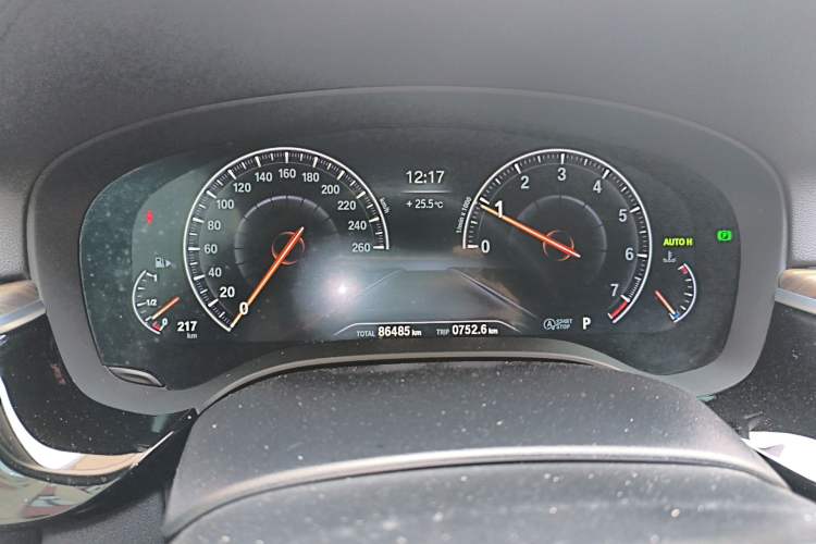 Used BMW 5 Series 2019 530Li Leading Model Luxury Package Instrument Cluster