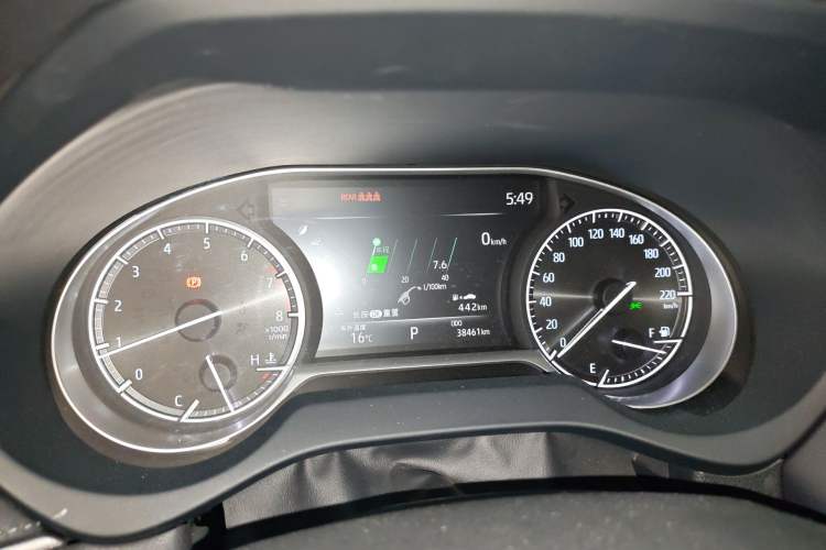 Used Toyota Venza 2022 2.0L CVT Two-Wheel Drive Prestige Edition Instrument Cluster