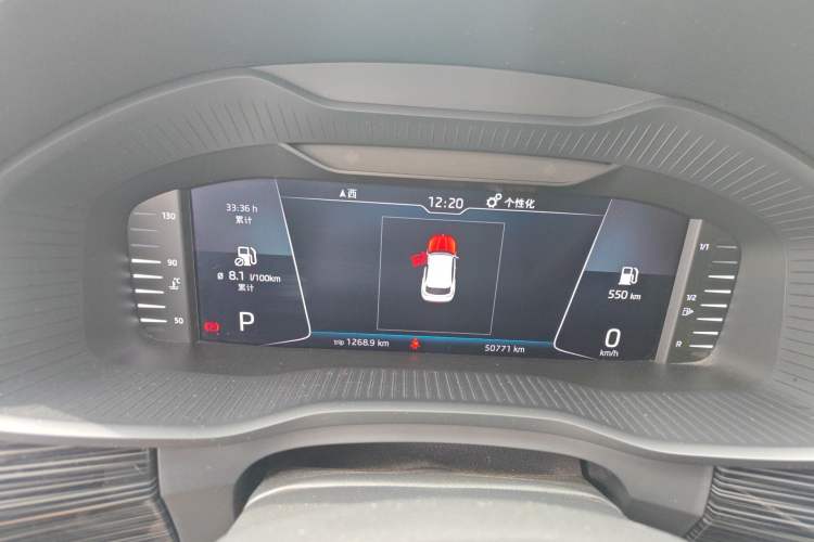 Used Skoda Kodiaq GT 2019 TSI330 Two-Wheel-Drive Luxury Edition China V Standard Instrument Cluster