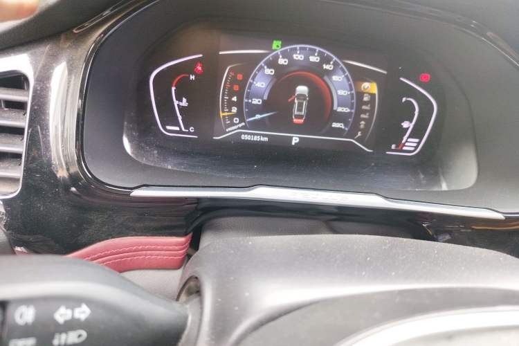 Used Dongfeng Aeolus AX7 2021 PRO 1.6T Automatic Smart Edition Odometer Close Up