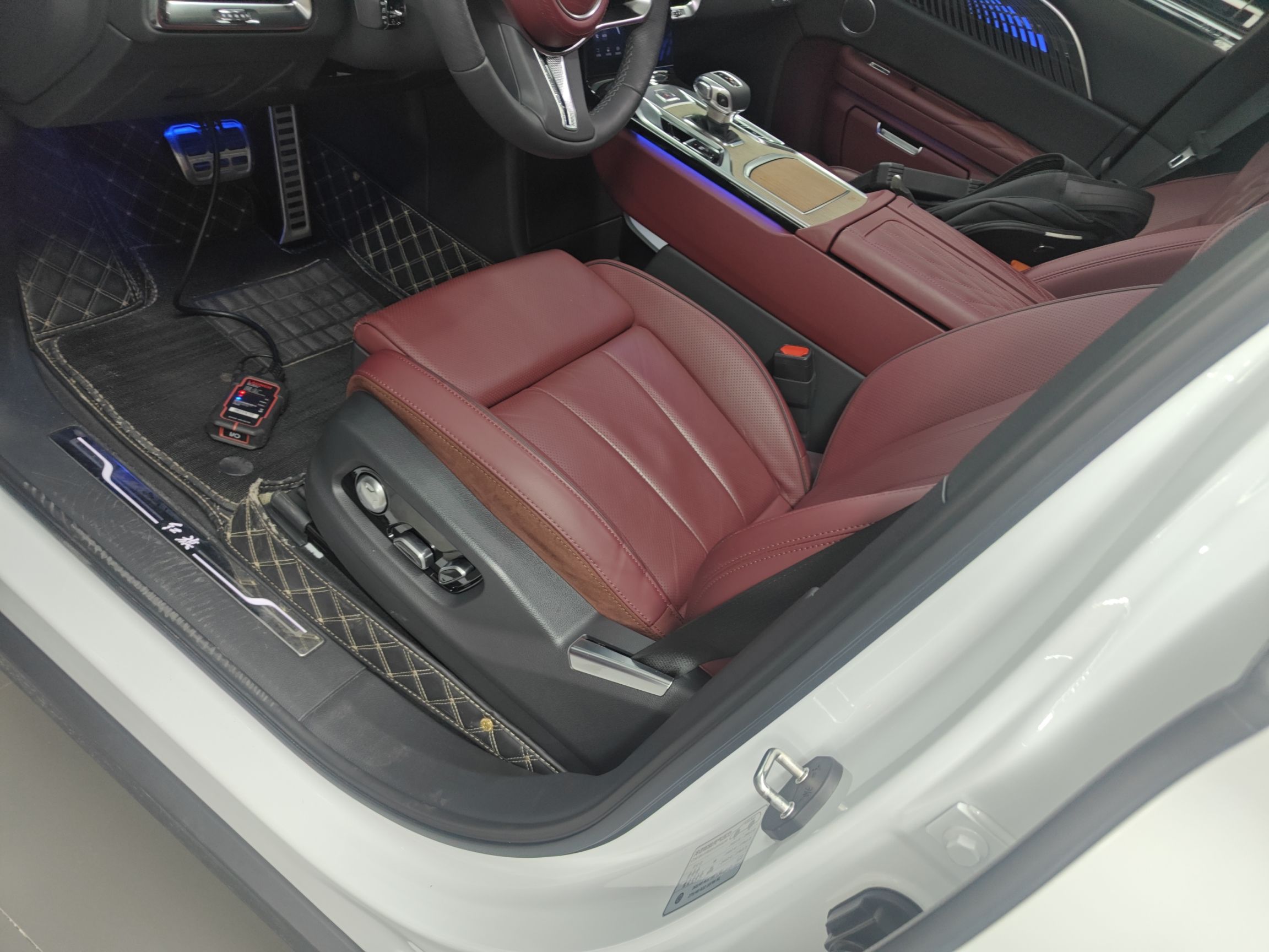 Avant de la voiture