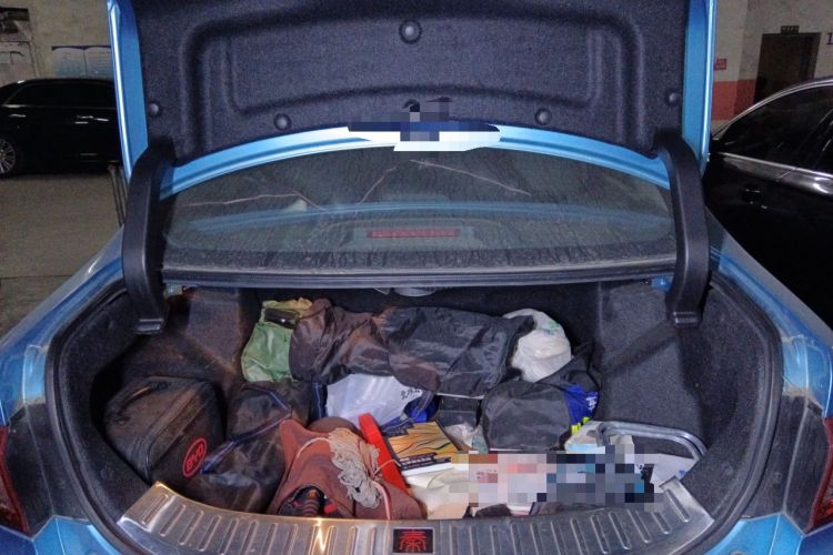 Used BYD Qin New Energy 2016 Qin EV300 Prestige Model Trunk