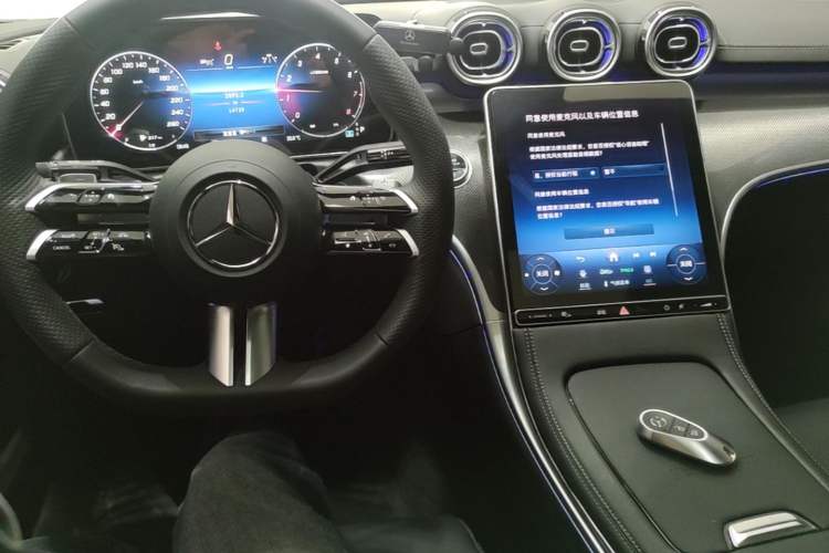 Used Mercedes-Benz C-Class 2024 Restyled C 260 L Sport Edition Audio And AC Panel