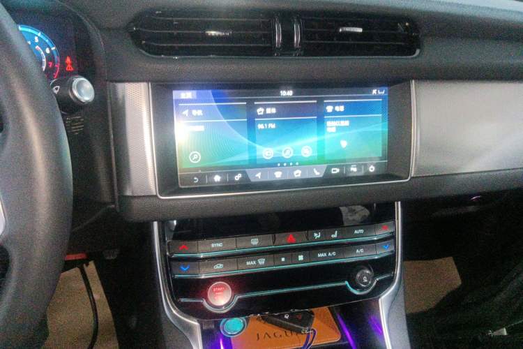 Used Jaguar XFL 2020 XFL 2.0T P200 Two-Wheel-Drive Elite Edition Audio And AC Panel