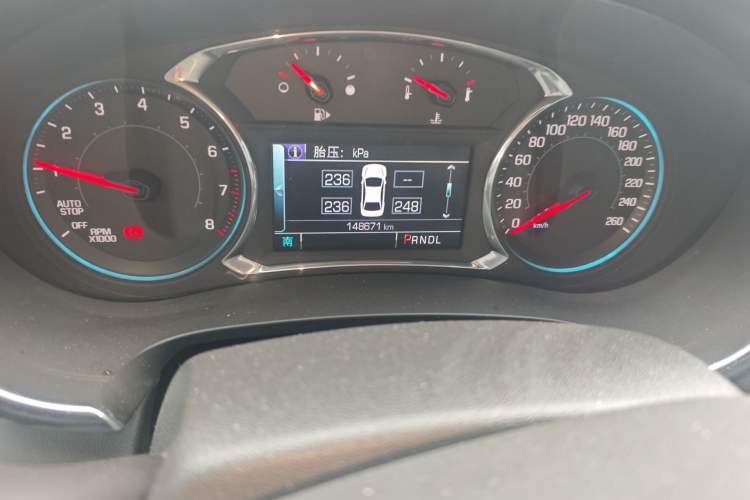 Used Chevrolet Malibu XL 2018 530T Automatic Ruiyi Edition Odometer Close Up