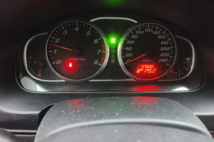 Used Mazda 6 2013 2.0L Automatic Fashion Edition Odometer Close Up