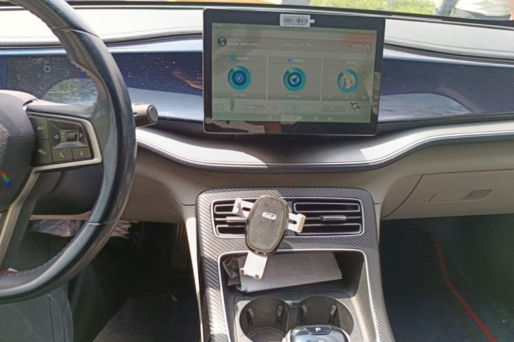 Used BYD Qin PLUS 2021 DM-i 120KM Prestige Model Audio And AC Panel