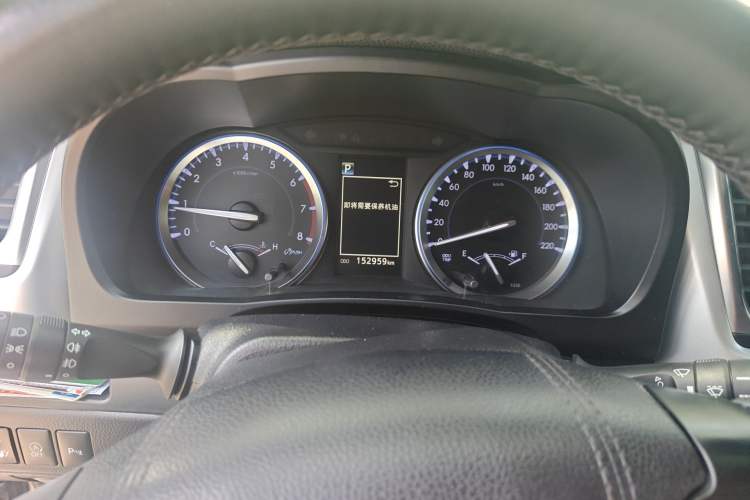 Used Toyota Highlander 2018 2.0T Four-Wheel Drive Luxury Edition 7 Seats China V Emission Standard Instrument Cluster