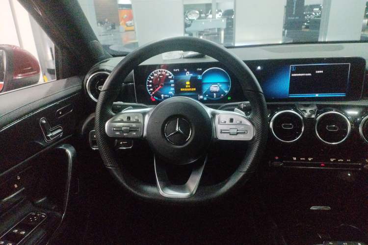 Used Mercedes-Benz A-Class 2019 A 200 L Sport Sedan Steering Wheel