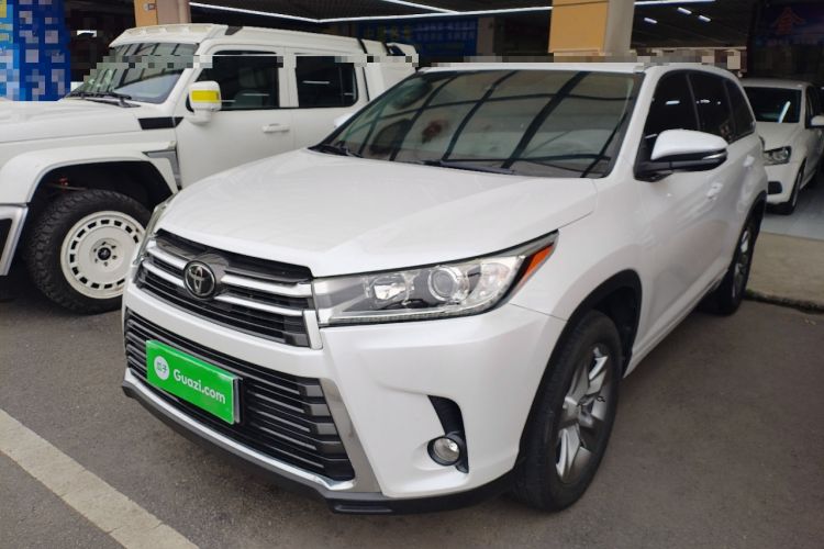Used Toyota Highlander 2018 2.0T Four-Wheel Drive Prestige Version 7 Seats China V Emission Standard