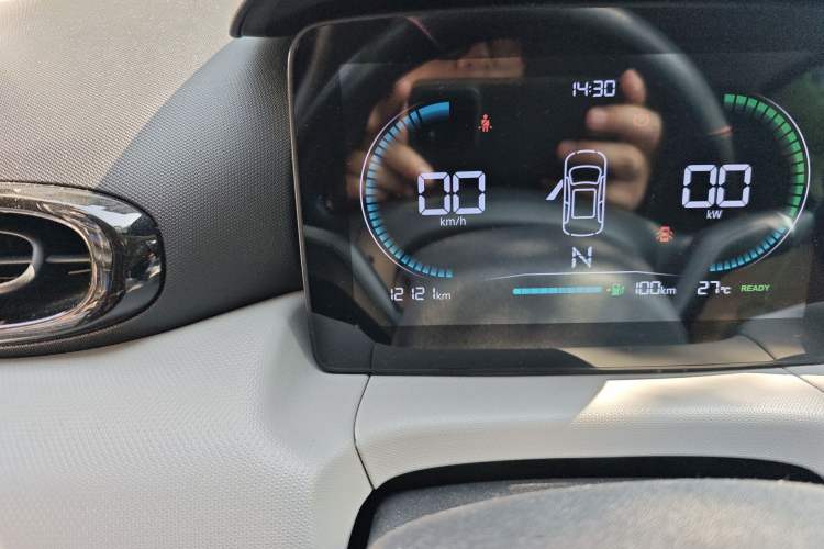 Used Leapmotor T03 2023 200 Lite Edition Odometer Close Up