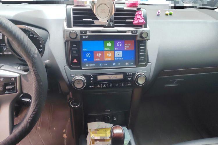 Used Toyota Prado 2016 3.5L Automatic TX-L Audio And AC Panel