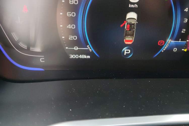 Used Geely Auto Coolray 2020 PRO 260T DCT Ranger Odometer Close Up