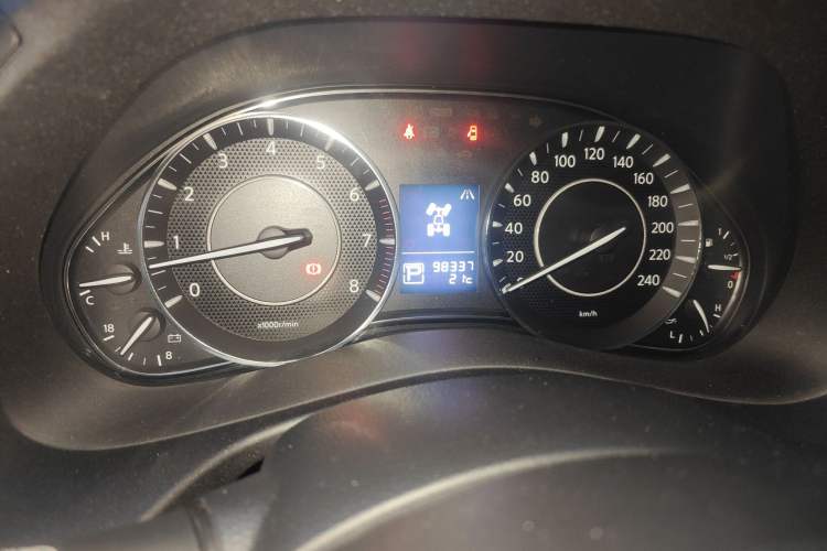 Used Nissan Patrol 2018 4.0L LinkedIn Edition Odometer Close Up