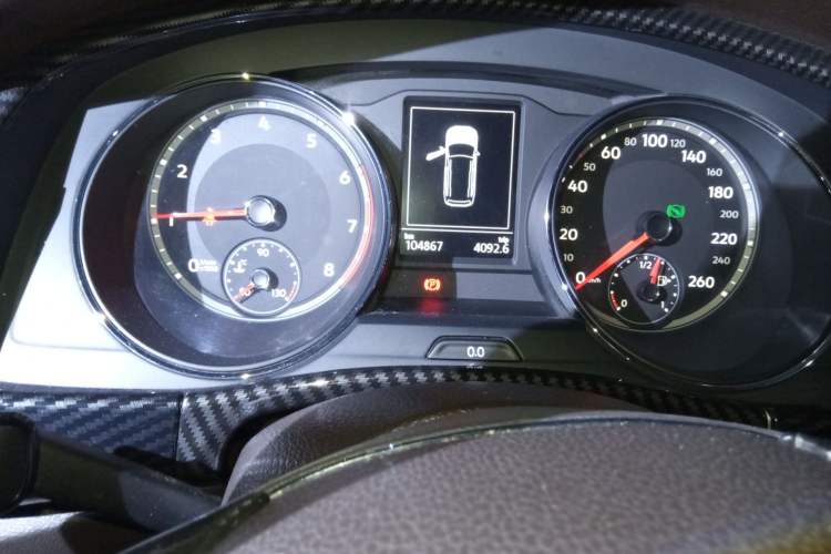 Used Volkswagen Teramont 2017 380TSI Four-Wheel Drive Luxury Edition Instrument Cluster