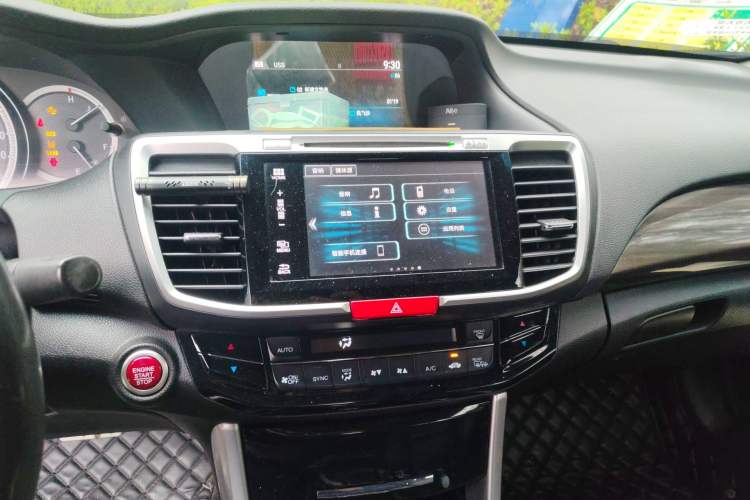 Used Honda Accord 2016 2.4L Prestige Edition Audio And AC Panel