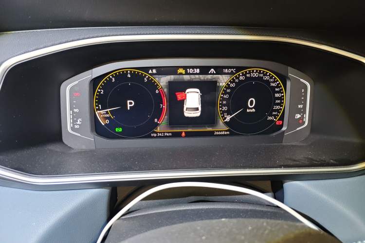 Used Volkswagen Tharu 2023 300TSI Two-Wheel-Drive Full Moon Edition Instrument Cluster