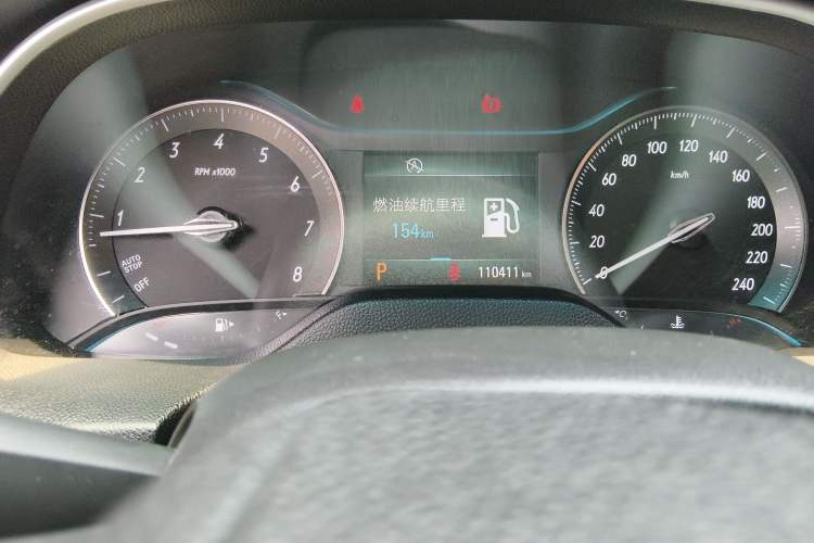 Used Buick GT 2016 15N Automatic Elite Edition Odometer Close Up