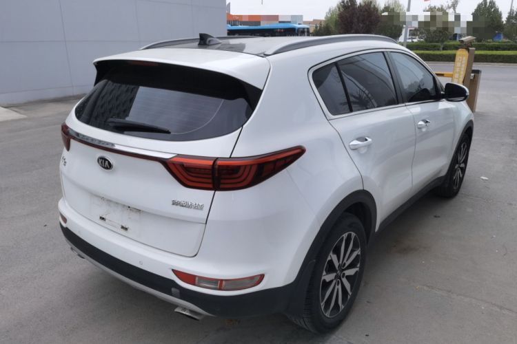 Used Kia KX5 2017 1.6T Automatic Two-Wheel Drive 15th Anniversary Special Edition DLX Rear Right 45 Deg