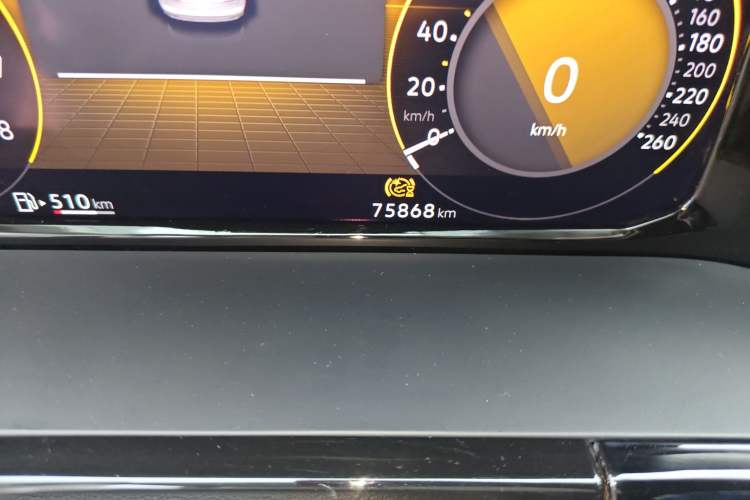 Used Volkswagen Viloran 2023 Revised Version 380TSI Luxury Edition Odometer Close Up