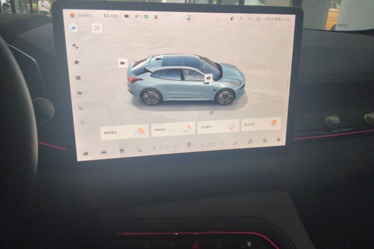 Used Zeekr 001 2023 WE Edition 100 kWh Audio And AC Panel