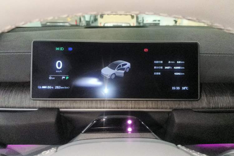 Used Nio EC6 2023 75 kWh Instrument Cluster