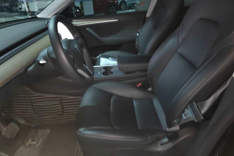 Used Tesla Model Y 2021 Standard Range Rear-Wheel Drive Version Left Front Seat