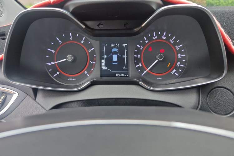 Used Chery Arrizo 5 2017 1.5L Manual Luxury Edition Odometer Close Up