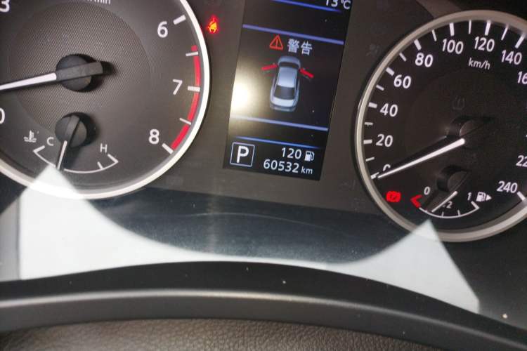 Used Nissan Sylphy 2022 1.6L XL CVT Enjoyment Edition Odometer Close Up