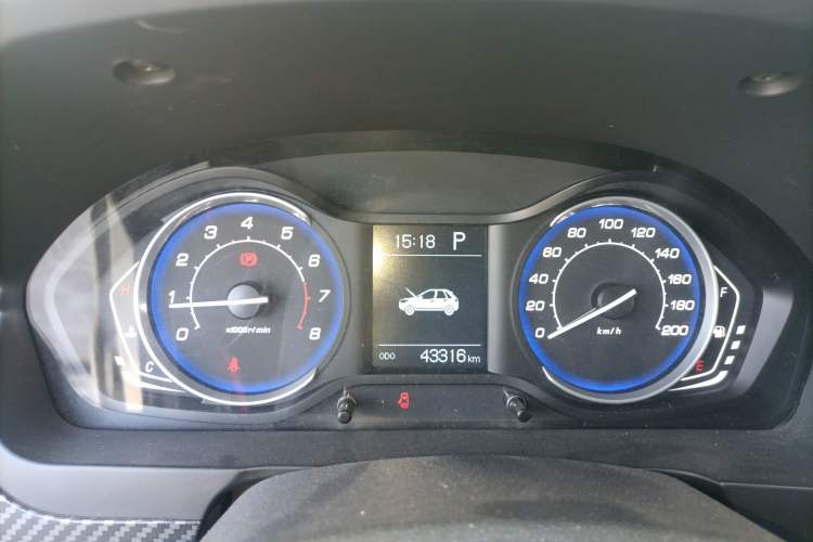Used BAIC Senova X25 2015 1.5L Automatic Elite Model Instrument Cluster