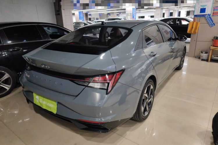 Used Hyundai Elantra 2022 1.5L CVT GLX Elite Edition Rear Right 45 Deg